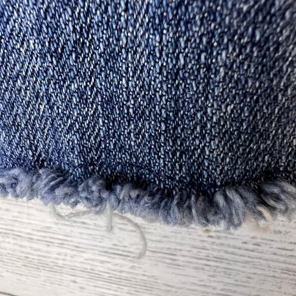 Driftwood Jeans Womens Size W27XL31 Classic Fit Medium Wash Distressed Raw Hem - Picture 6 of 16